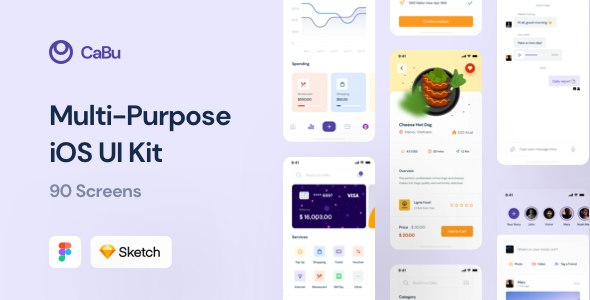 CaBu Multi-Purpose iOS UI Kit