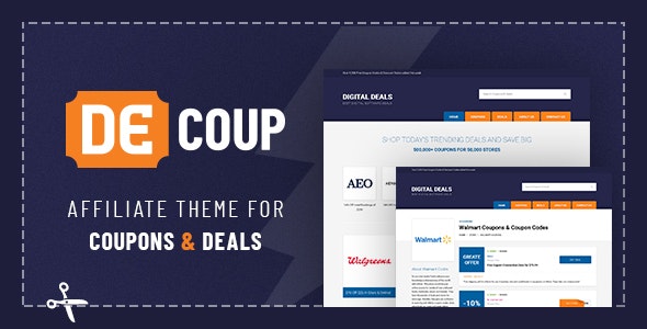 DeCoup - WordPress Theme for Coupons and Deals