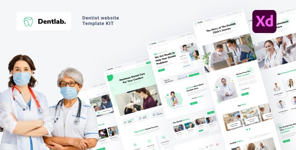 Dentlab - Dentist website template kit