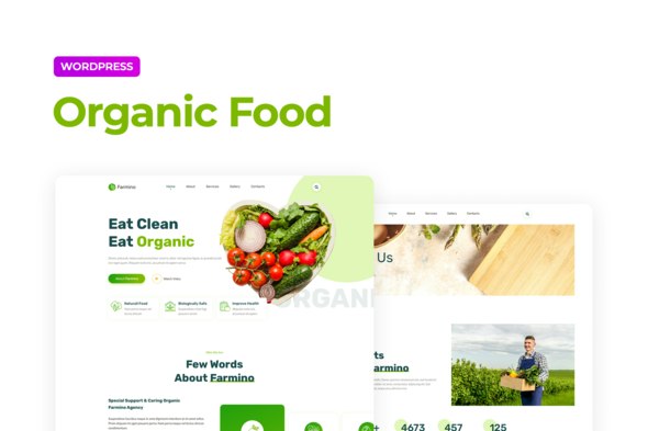 Farmino – Organic Food Template Kit