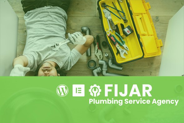 Fijar - Plumbing Service Elementor Template Kit