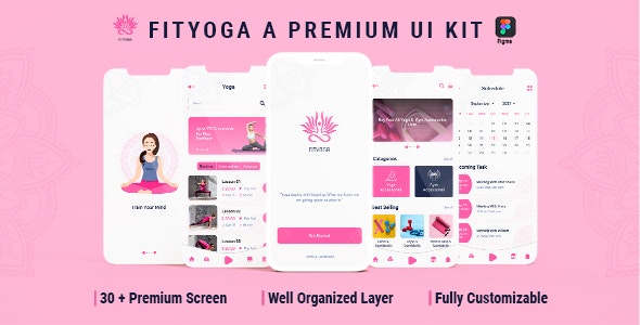 Fityoga - Yoga figma Template