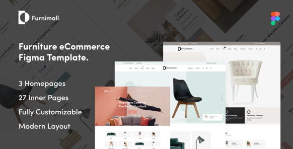 Furnimall - Furniture Ecommerce Figma Template