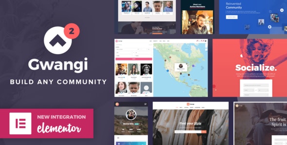 Gwangi - PRO Multi-Purpose Membership, Social Network &amp; BuddyPress Community Theme