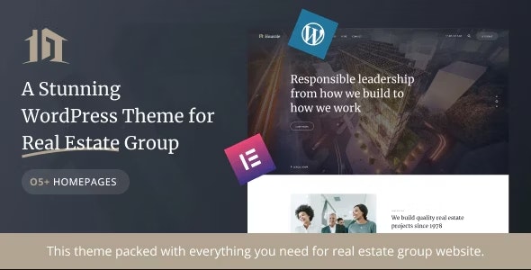 Housale - Real Estate Group WordPress Theme + RTL
