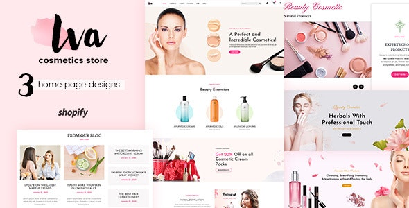 Iva - Cosmetics Shopify Theme