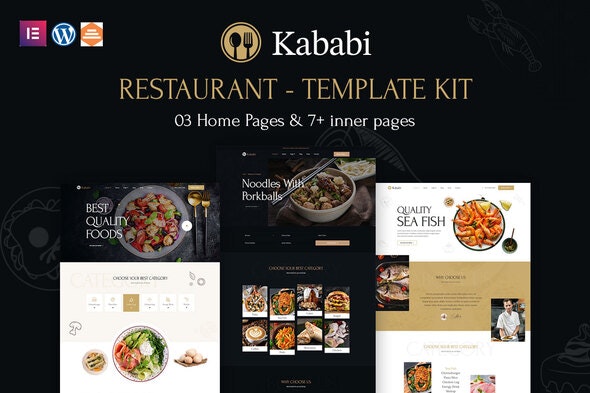 Kababi - Restaurant Elementor Template Kit
