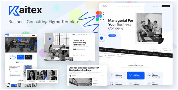 Kaitex - Business Consulting Figma Template