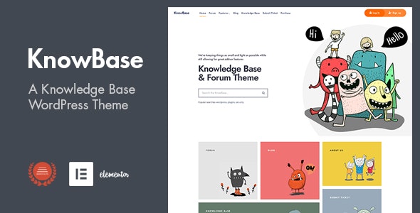 KnowBase - A Helpdesk &amp; bbPress WordPress Theme