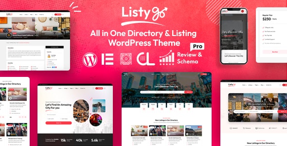 Listygo – Directory &amp; Listing WordPress Theme