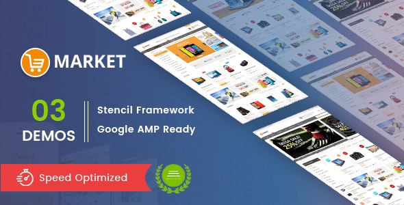 Market - Multipurpose Stencil BigCommerce Theme &amp; Google AMP Ready