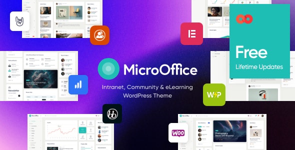 Micro Office | Extranet &amp; Intranet WordPress Theme
