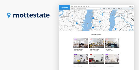 Mottestate - Real Estate WordPress Theme