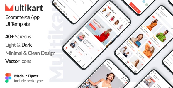 Multikart - Ecommerce Mobile App UI Kit