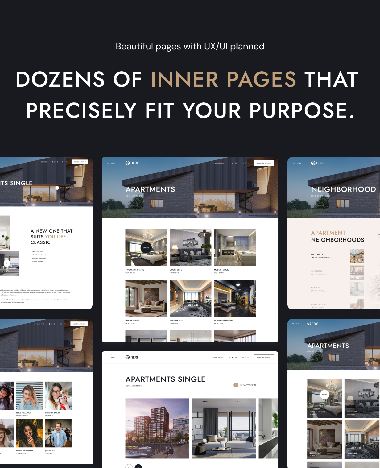 Nerf - Single Property WordPress Theme - 6