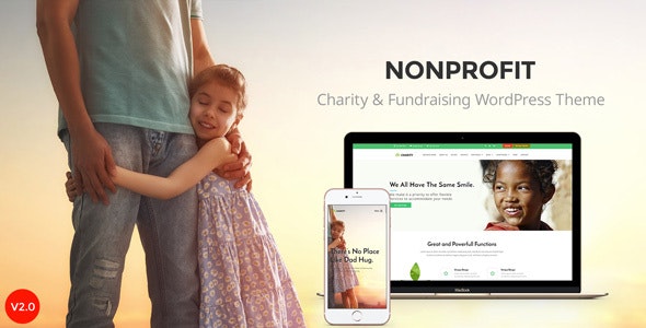 Nonprofit - NGO &amp; Charity organization WordPress Theme
