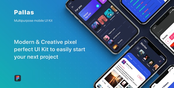 PALLAS - Multipurpose UI Kit for Figma