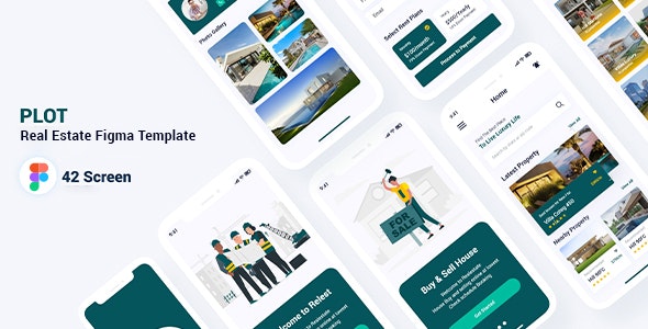 Plot - Real Estate Figma Template