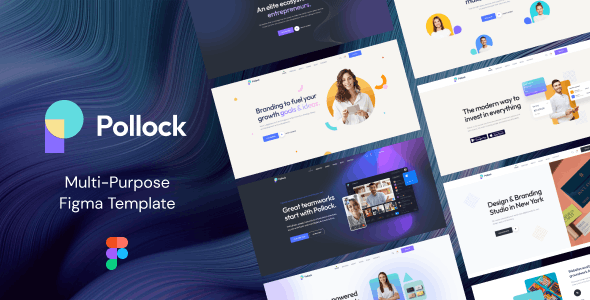 Pollock - Creative Multipurpose Figma Template