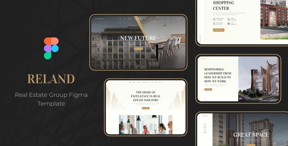 Reland - Real Estate Group Figma Template
