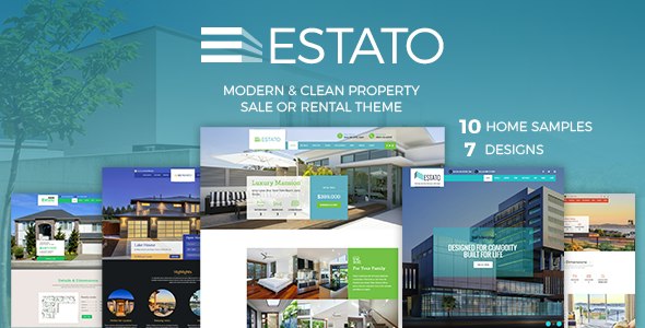 Single Property Real Estate WordPress Theme - Estato