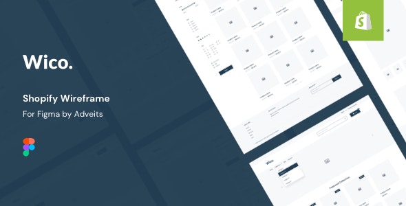 Wico - Shopify Wireframe for Figma